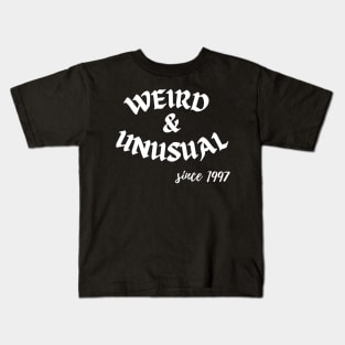 Weird and Unusual since 1997 - White Kids T-Shirt